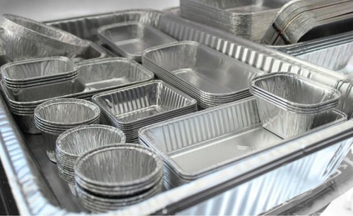 Aluminum foil for food packaging